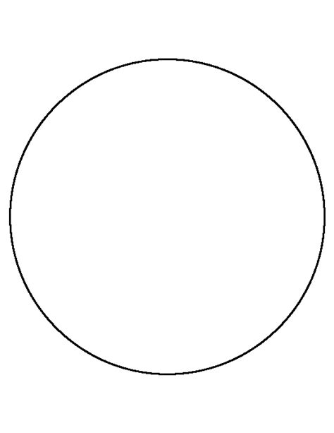 8 Inch Circle Template